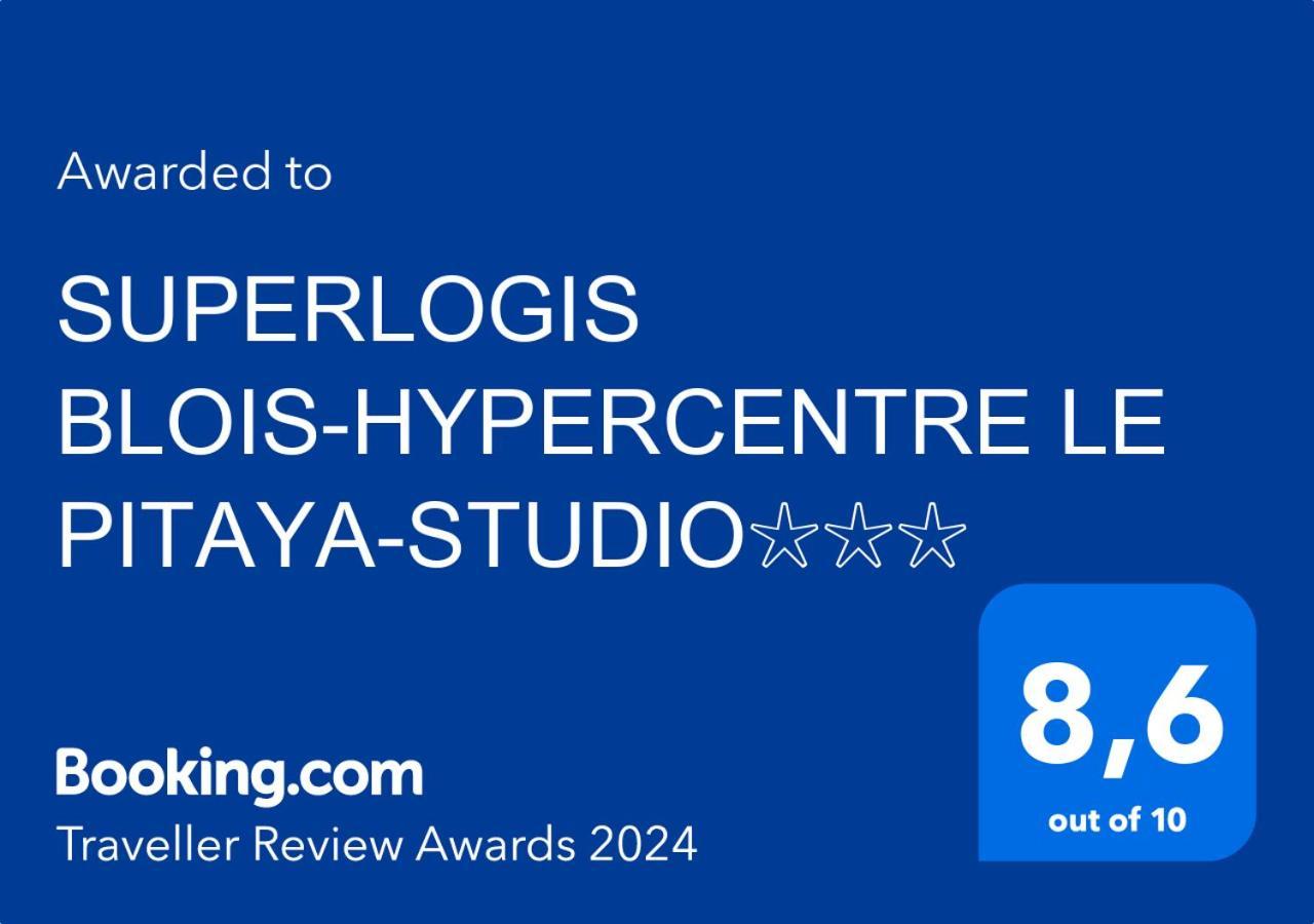 Superlogis Blois-Le Pitaya- Hypercentre Studio- Classe 3Etoiles Dış mekan fotoğraf